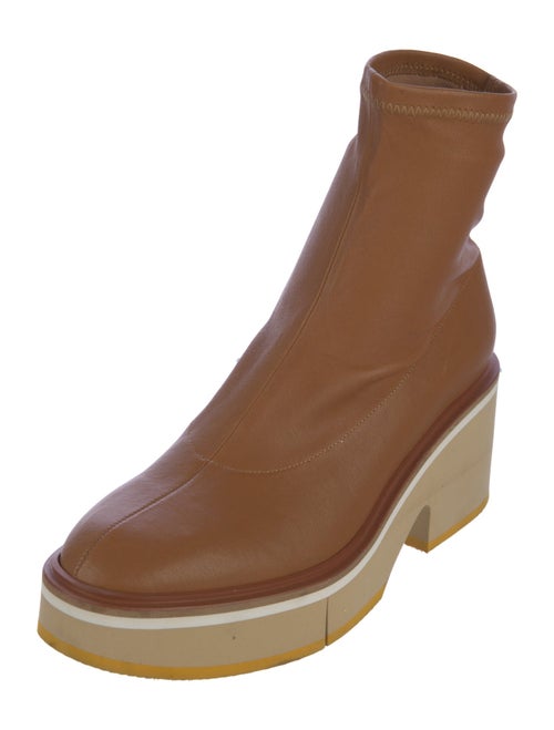 Robert Clergerie Leather Sock Boots