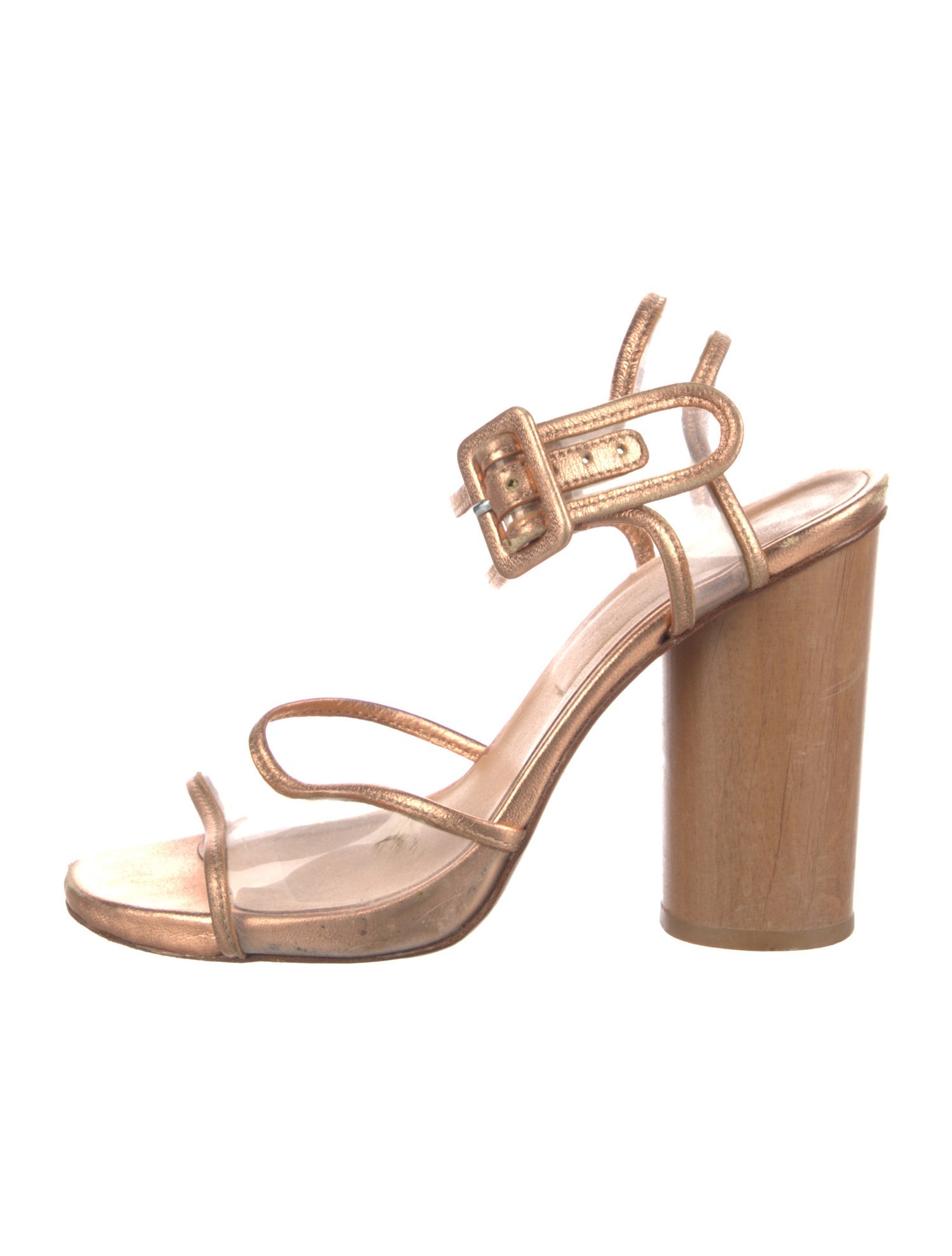 Robert Clergerie Leather Slingback Sandals