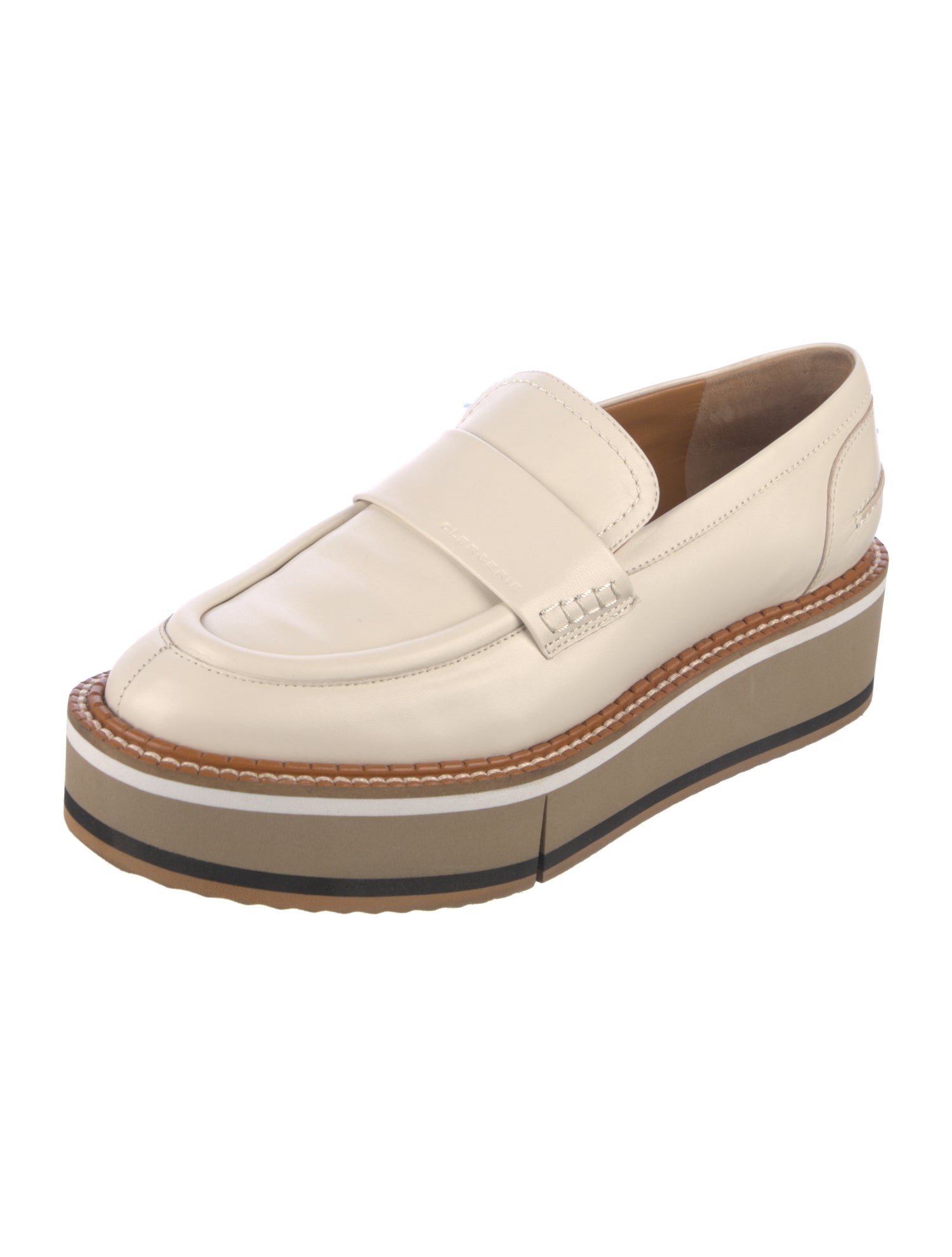 Robert Clergerie Leather Loafers