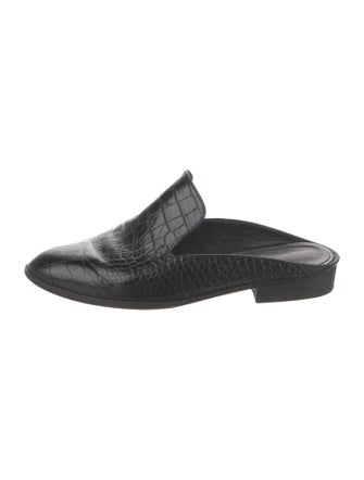 Robert Clergerie Leather Mules