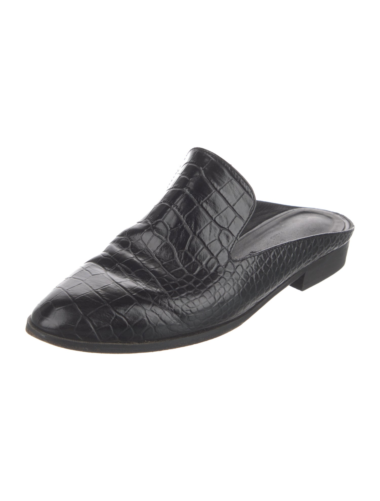 Robert Clergerie Leather Mules