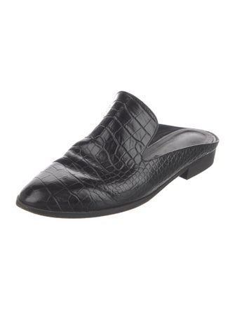 Robert Clergerie Leather Mules