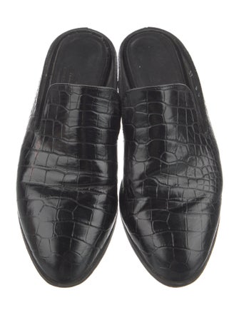 Robert Clergerie Leather Mules
