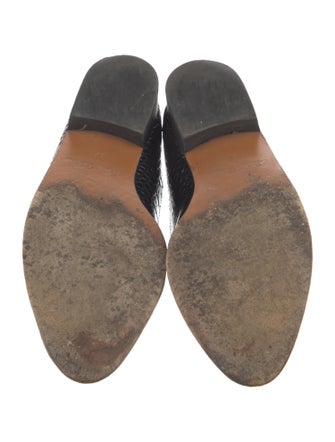 Robert Clergerie Leather Mules