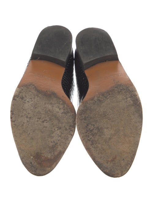 Robert Clergerie Leather Mules