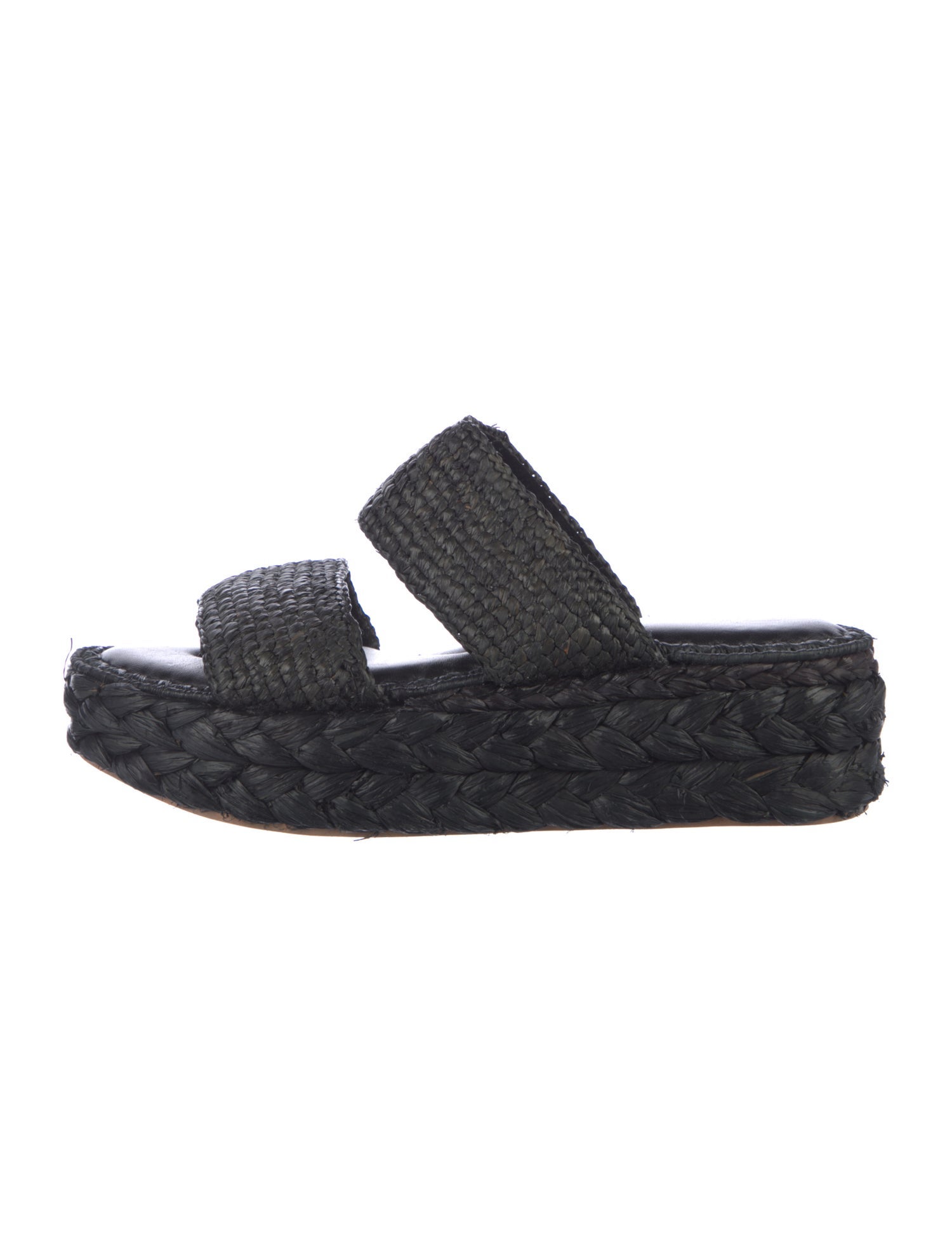 Robert Clergerie Raffia Espadrilles