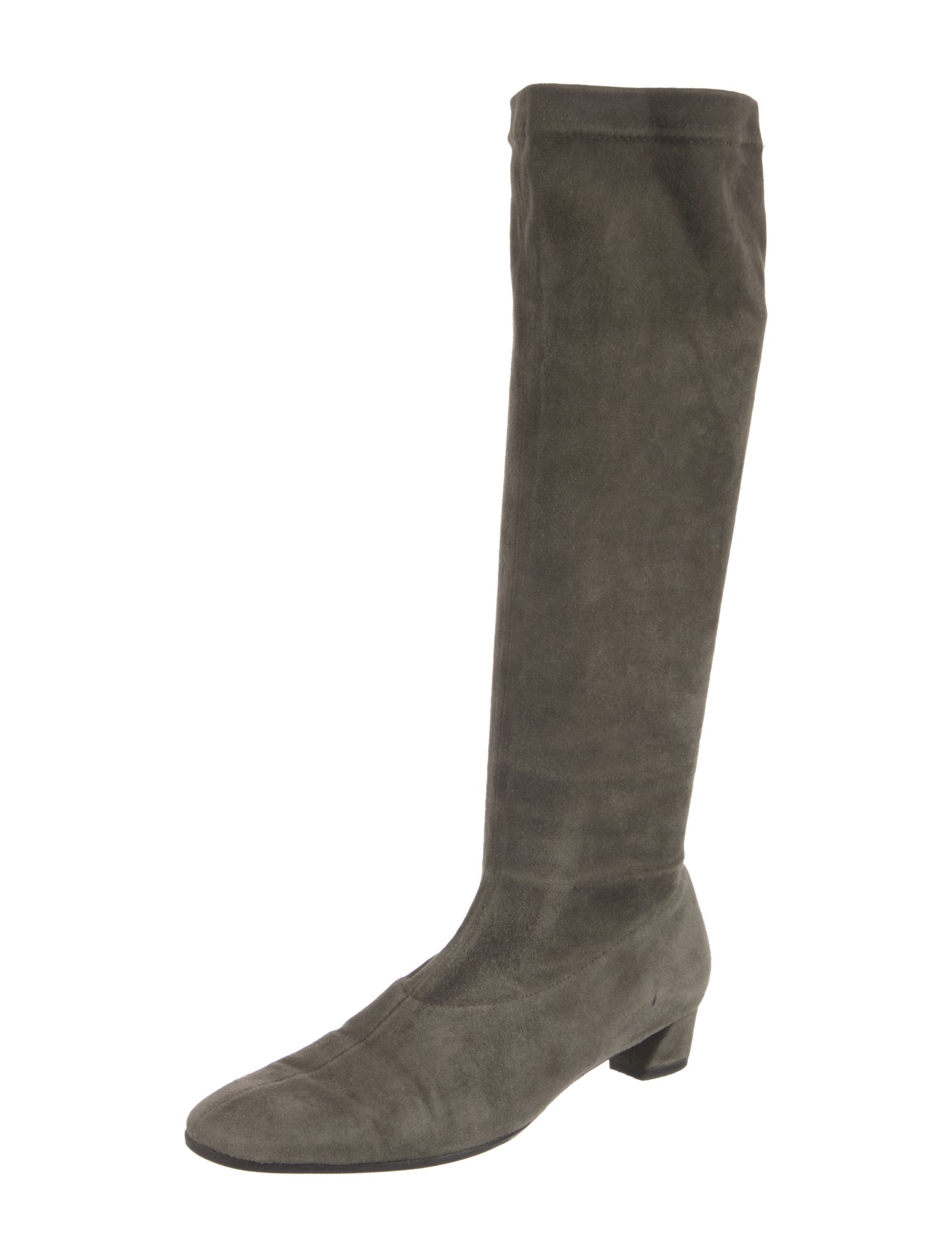 Robert Clergerie Suede Riding Boots