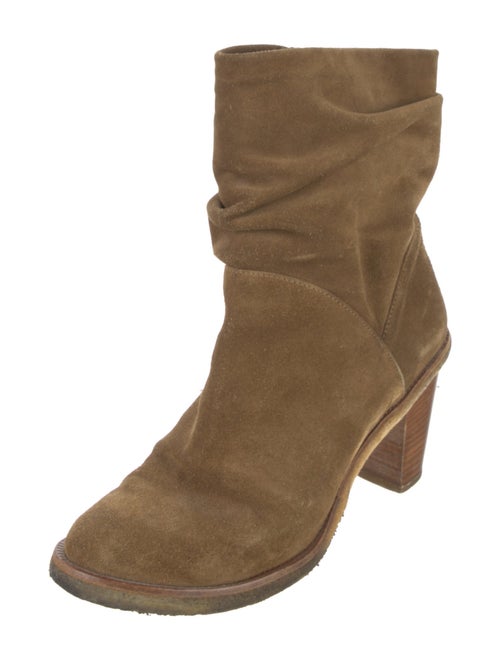 Robert Clergerie Suede Slouch Boots