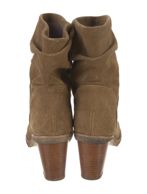 Robert Clergerie Suede Slouch Boots
