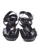 Robert Clergerie Patent Leather T-Strap Sandals