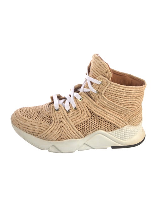 Robert Clergerie Raffia Sneakers