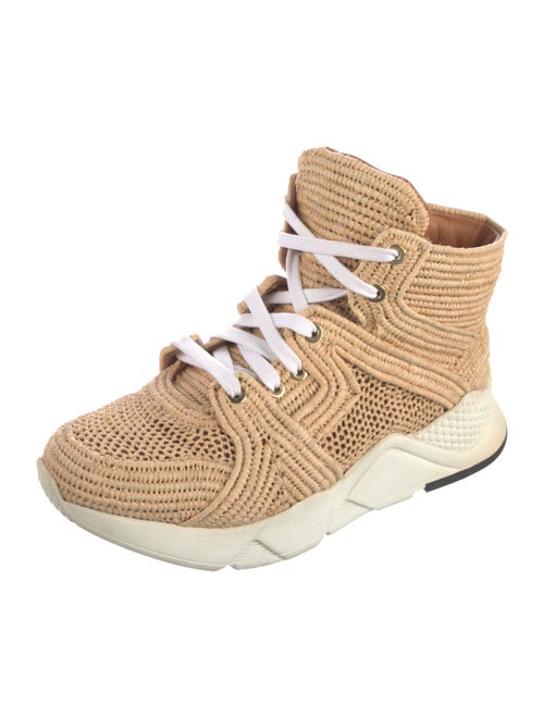 Robert Clergerie Raffia Sneakers