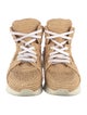 Robert Clergerie Raffia Sneakers