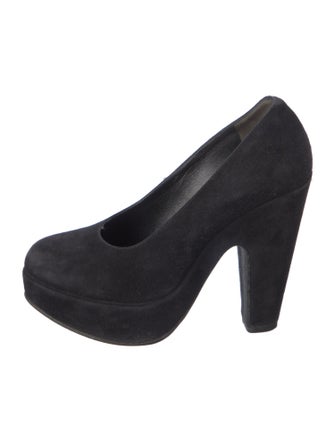 Robert Clergerie Suede Pumps