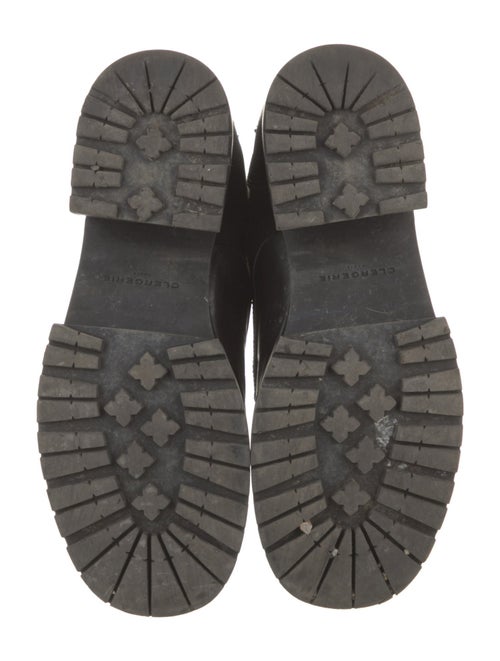 Robert Clergerie Leather Combat Boots