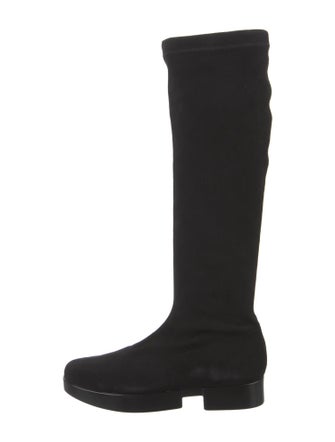 Robert Clergerie Suede Sock Boots
