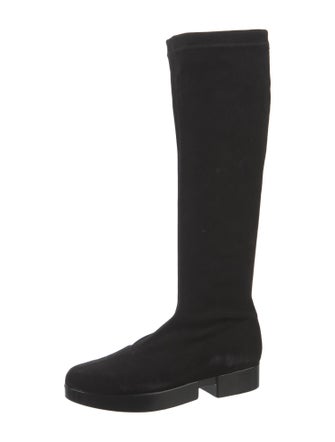 Robert Clergerie Suede Sock Boots