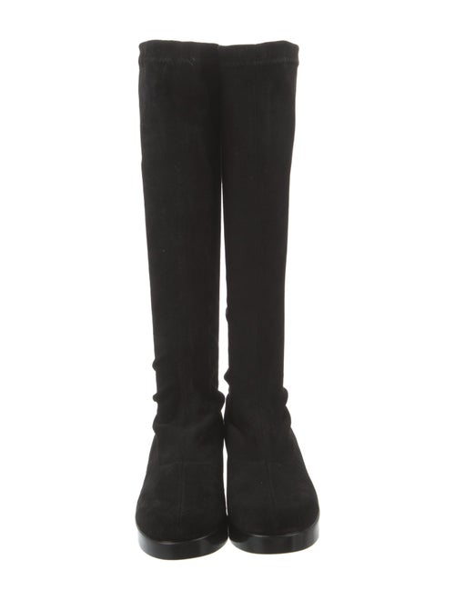 Robert Clergerie Suede Sock Boots