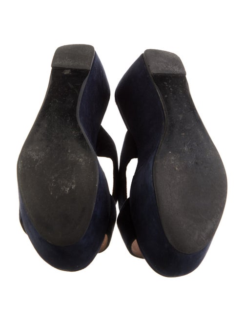 Robert Clergerie Suede Slides