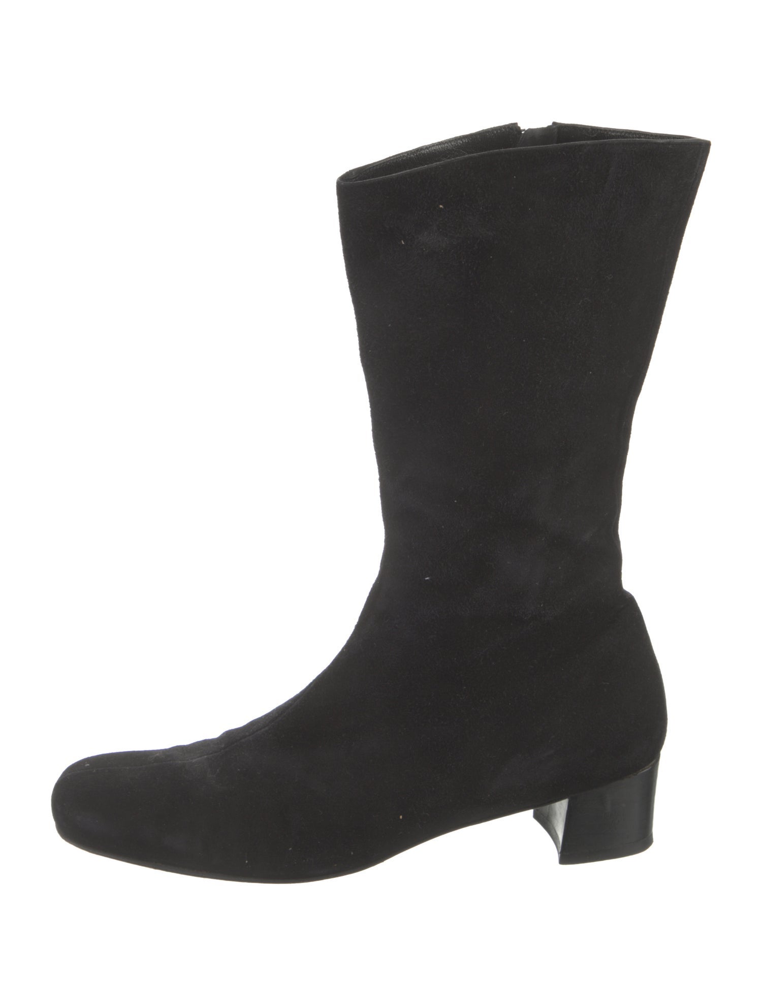 Robert Clergerie Suede Moto Boots