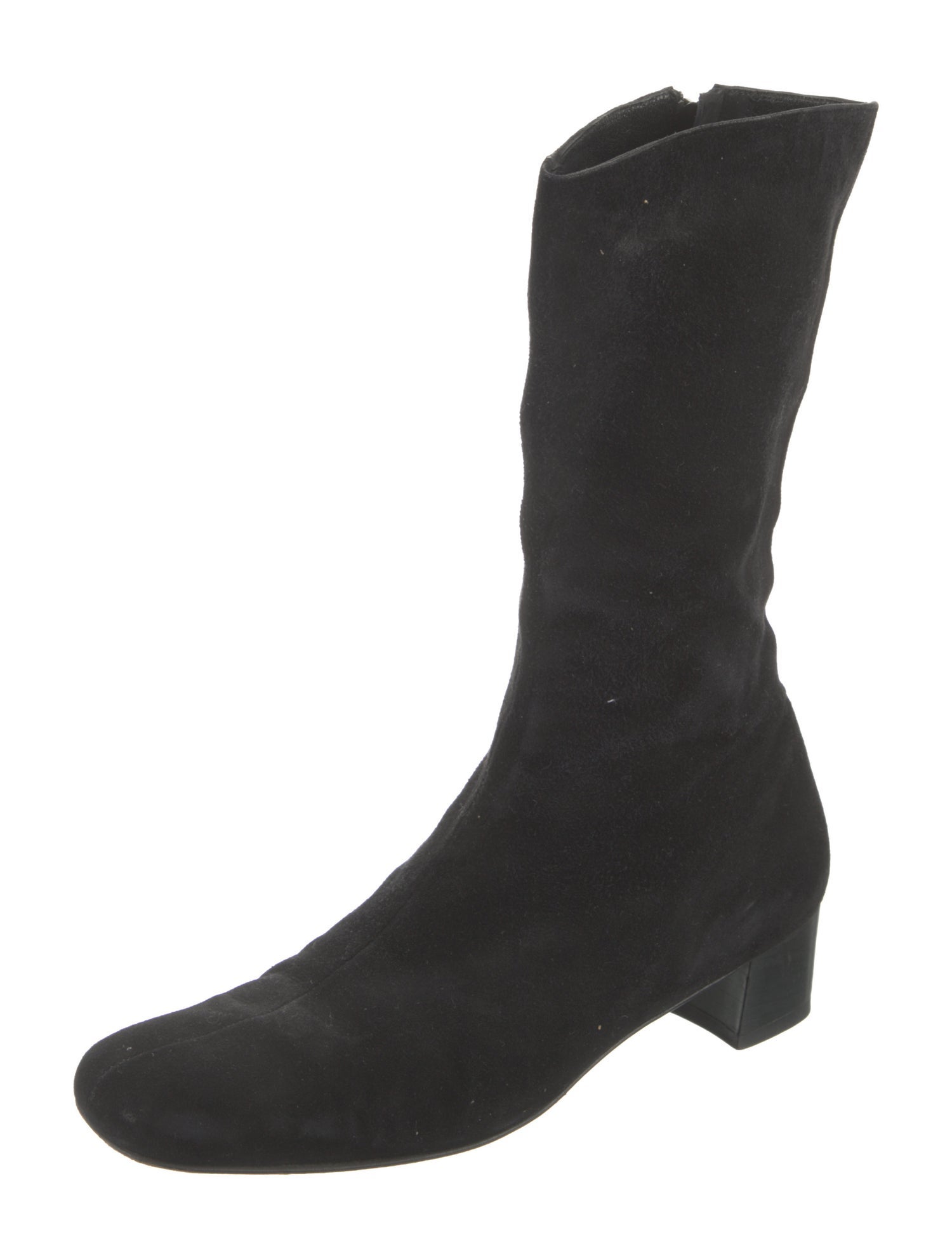 Robert Clergerie Suede Moto Boots
