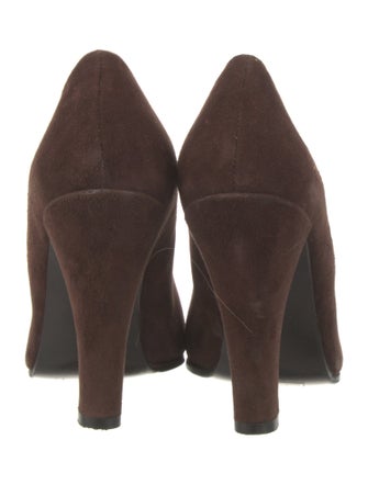 Robert Clergerie Suede D'Orsay Pumps