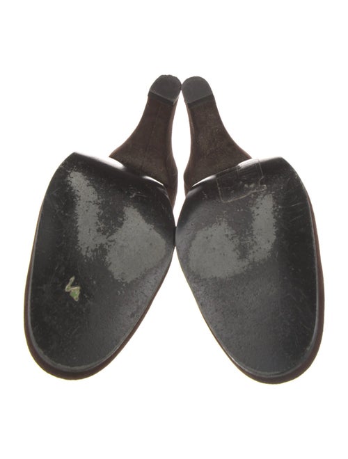 Robert Clergerie Suede D'Orsay Pumps