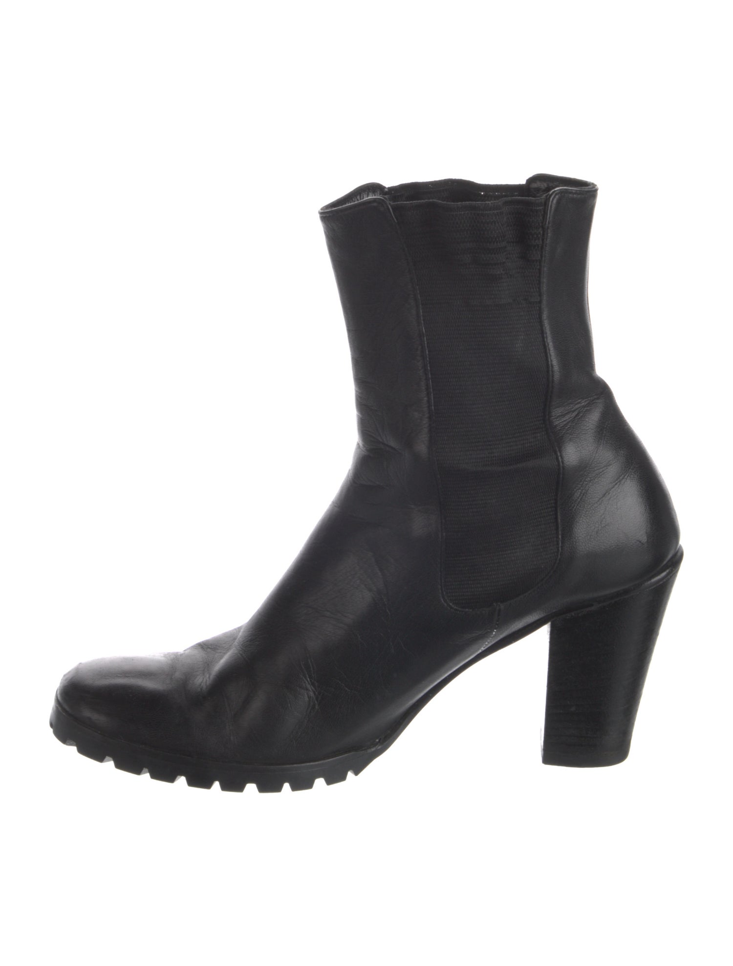 Robert Clergerie Leather Sock Boots
