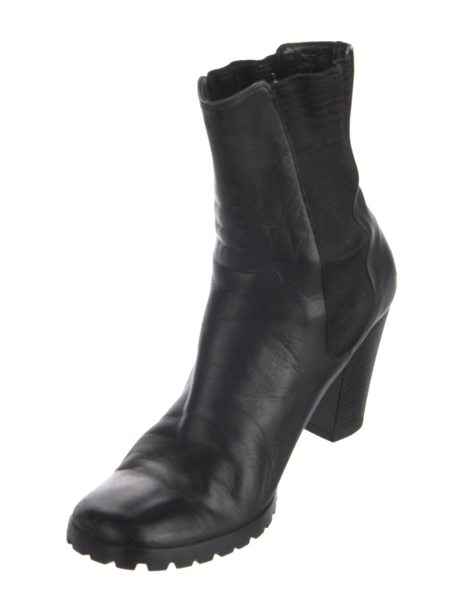 Robert Clergerie Leather Sock Boots