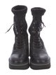 Robert Clergerie Leather Combat Boots