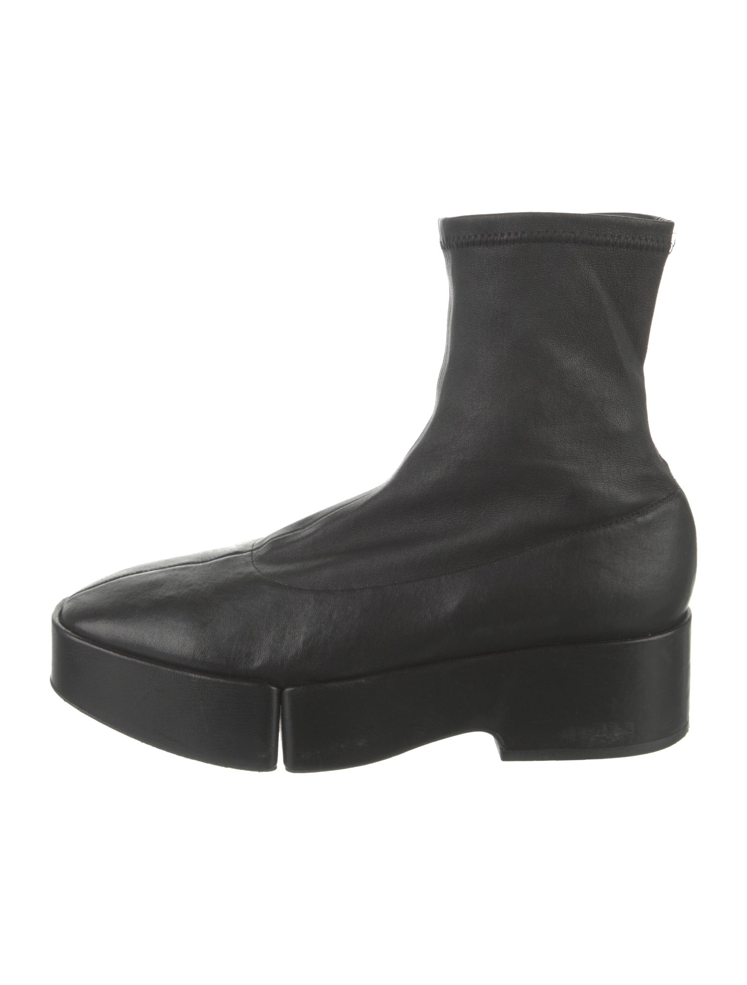Robert Clergerie Leather Sock Boots