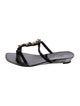 Robert Clergerie Patent Leather T-Strap Sandals