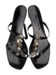 Robert Clergerie Patent Leather T-Strap Sandals
