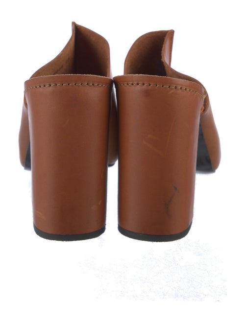 Robert Clergerie Leather Slides