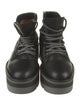 Robert Clergerie Leather Lace-Up Boots