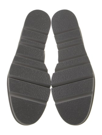 Robert Clergerie Leather Lace-Up Boots