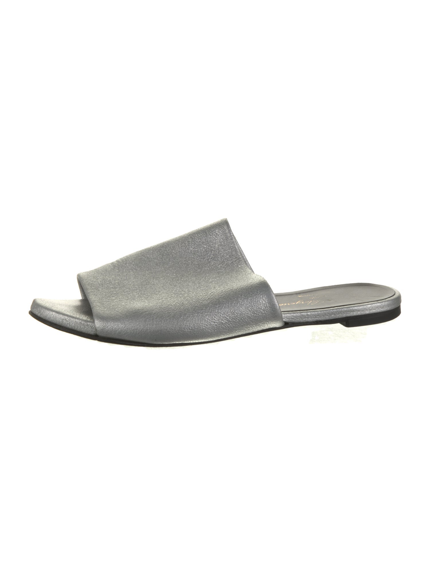 Robert Clergerie Leather Slides