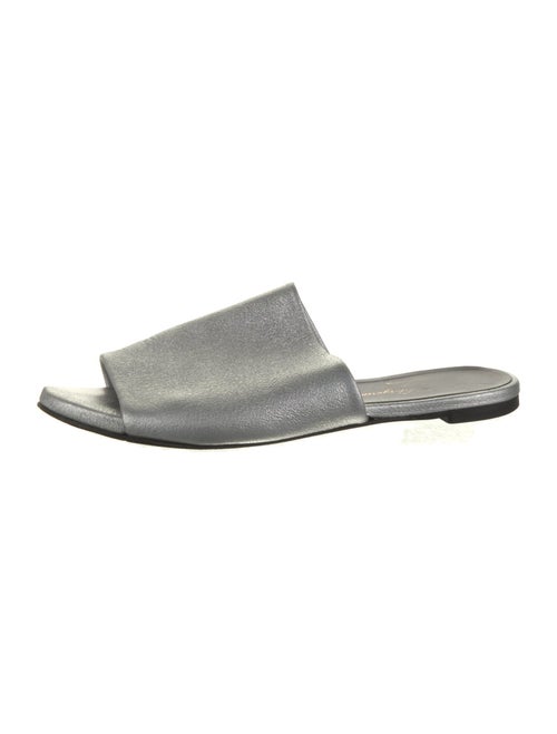 Robert Clergerie Leather Slides