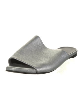 Robert Clergerie Leather Slides