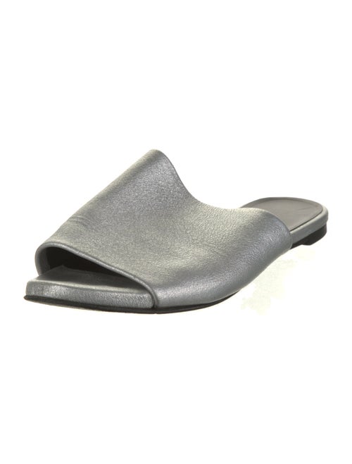 Robert Clergerie Leather Slides