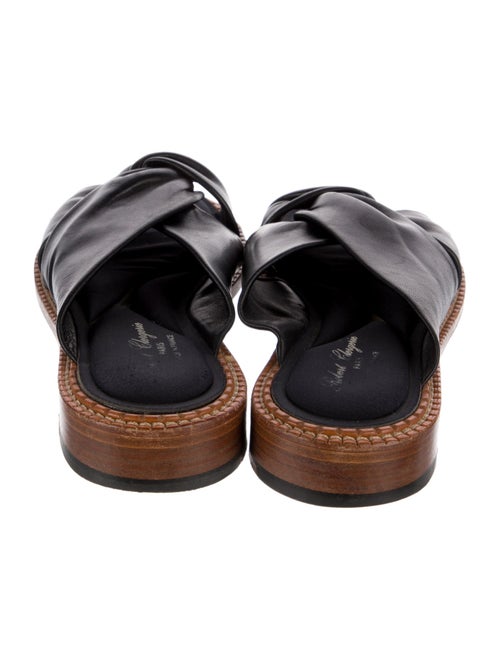 Robert Clergerie Leather Slides