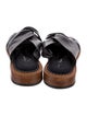 Robert Clergerie Leather Slides