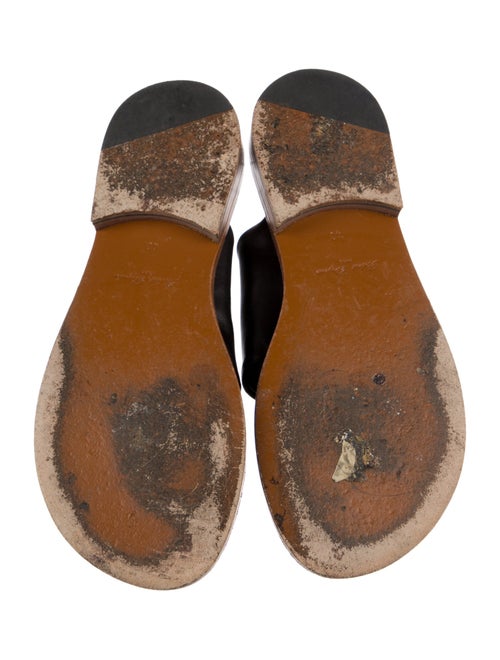 Robert Clergerie Leather Slides