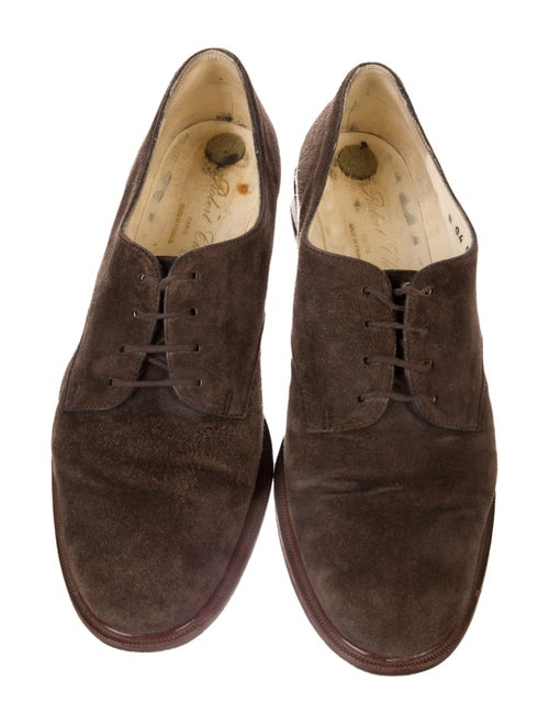 Robert Clergerie Suede Oxfords