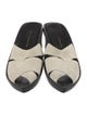 Robert Clergerie Leather Slides