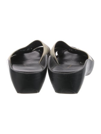 Robert Clergerie Leather Slides