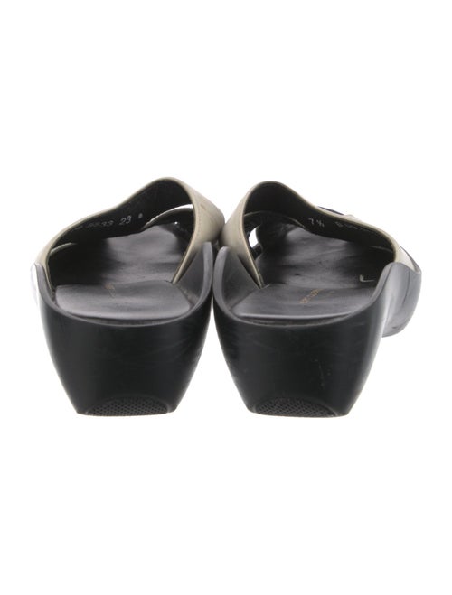 Robert Clergerie Leather Slides