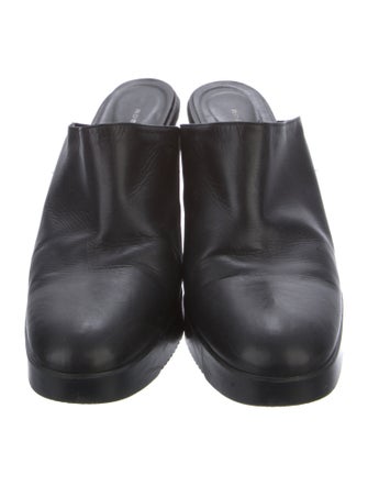 Robert Clergerie Leather Mules