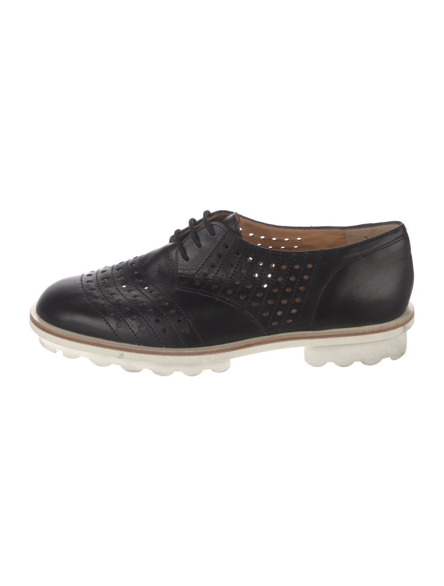 Robert Clergerie Leather Oxfords