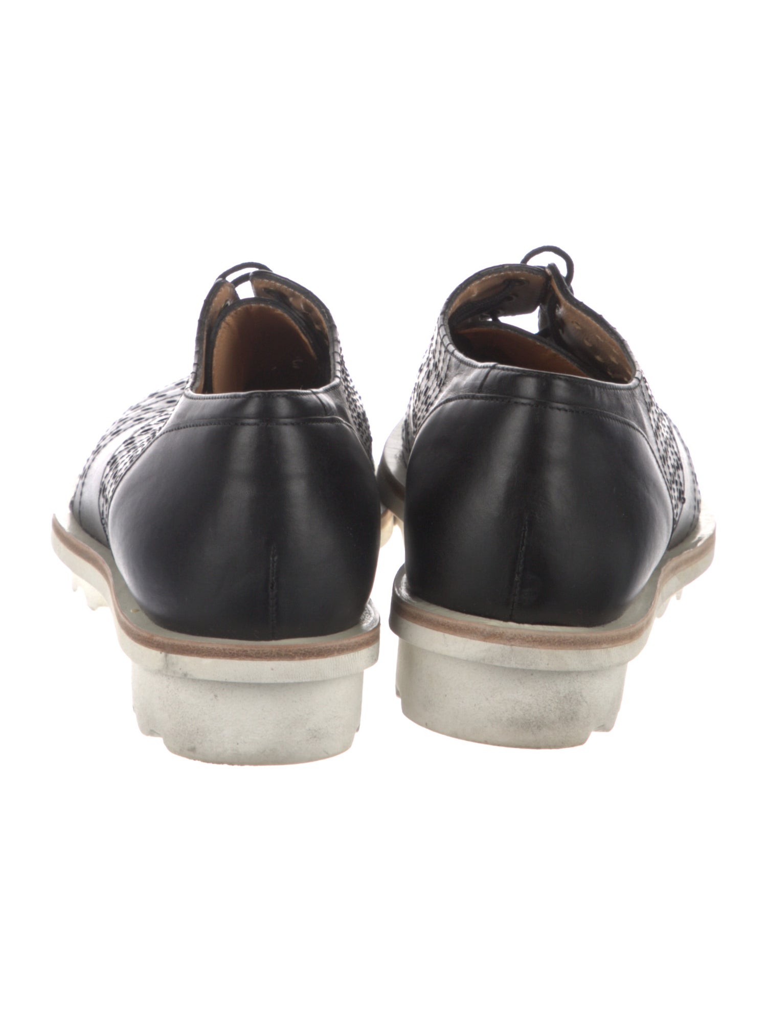 Robert Clergerie Leather Oxfords